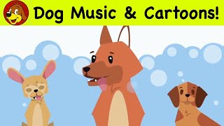 Dog TV For Dogs To Watch 💖 Cartoon Stimulation amp Calming Dog Therapy Music To Relax Puppies [upl. by Gilberte934]