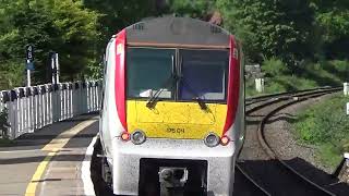 Abergavenny train station train going to Rhyl [upl. by Gaye918]