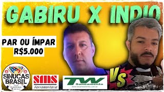 GABIRU Vs INDIO DE ASSIS PAR OU IMPAR R5000 NA SERIE [upl. by Nadean]