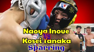 Naoya Inoue and Kosei Tanaka intense sparringTagalog dubEnglish sub [upl. by Nador125]