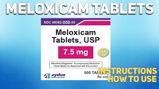 Meloxicam tablets how to use How and when to take it Who cant take Meloxicam [upl. by Yessac575]