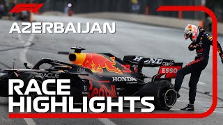 Race Highlights  2021 Azerbaijan Grand Prix [upl. by Hael165]