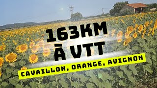 163km à vélo Cavaillon Orange Avignon [upl. by Dirrej]