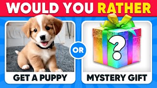 Would You Rather Mystery Gift Edition 🎁🎁🎁 Daily Quiz [upl. by Nauqed445]