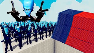 200x MEGAMIND  1x GIANT vs EVERY GOD  Totally Accurate Battle Simulator TABS [upl. by Noskcire]