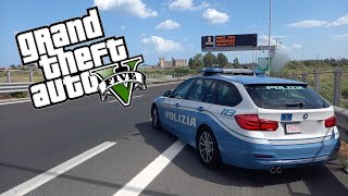 Il controllo della viabilità del traffico polstrada POLIZIA STRADALE 113 GTA 5 RP [upl. by Alrep888]