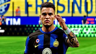 Exploring the Inter Milan vs Frosinone FC24 Gameplay [upl. by Yevreh]