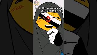 Types of Cinnamon roll in a group friends😭😭🙏 countryhumansedit countryhumans animation [upl. by Adnawt]