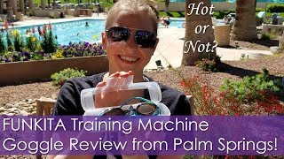 FUNKITA Training Machine Goggle Review from Palm Springs CA [upl. by Enner]