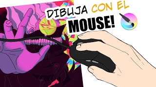 Como DIBUJAR con MOUSE en krita [upl. by Yuille831]