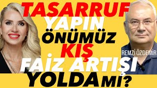 TASARRUF YAPIN ÖNÜMÜZ KIŞ ENFLASYON YÜKSEK ÇIKTI quotBIRAKIN FAİZ İNDİRİMİNİ ARTABİLİRquot [upl. by Auqinaj]