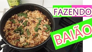 COMO FAZER BAIÃO SOLTINHO COM ARROZ E FEIJÃO JA FEITOS [upl. by Woo]