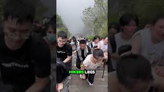 Climb 7000 Steps to the Top of Mount Tai for 10k shorts mountain mounttai china travel [upl. by Baerman]