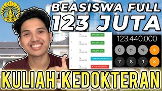 KULIAH KEDOKTERAN UI GRATIS DAPAT BEASISWA 123 JUTA [upl. by Asereht]