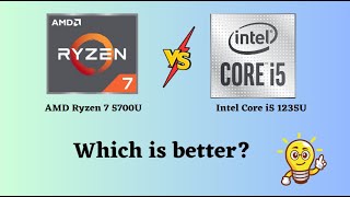 The ULTIMATE Comparison AMD Ryzen 7 5700U vs Intel Core i5 1235U [upl. by Anitnas]