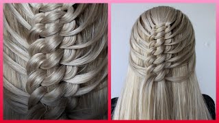 Easy Knotted Braid Hairstyle Hair Tutorial by Another Braid [upl. by Stich698]