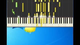 Steely Dan Fm No Static At All Piano tutorial by Synthesia [upl. by Ylrahc]