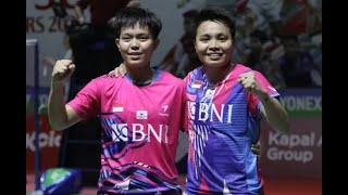 🔴 LIVE Apriyani Siti Fadia Ramadhanti vs Nami Matsuyama Shida Singapore Open 2024 [upl. by Columbus]