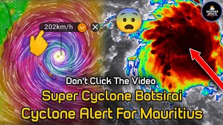 Super Cyclone Batsirai Live News  Continuously Moving Towards Mauritius Island  Batsirai Updates [upl. by Niarda350]