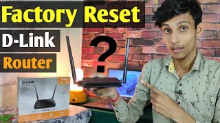 How to Reset DLink Router  DLink WiFi Router Factory Reset to Default Setting  Dir615  Crazy ask [upl. by Einobe]