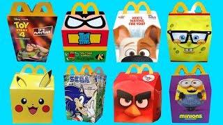 Best of Happy Meal Toys Collection Ever 100 Boxes [upl. by Aekin]