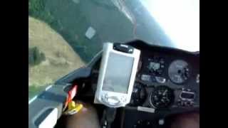 Glider High Speed Pass  Cockpit view [upl. by Daron]