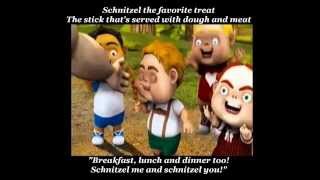 Hoodwinked  The Schnitzel Song with lyrics [upl. by Yeta]