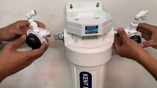 How to Install a Kent Bathroom Softener  Only for Philippines [upl. by Ahsinyt]