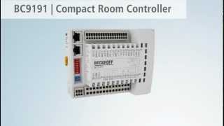 EN  Compact BC9191 room controller from Beckhoff [upl. by Giaimo813]