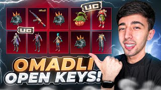 42800 UC OMADLI OPEN KEYS 🥵 PUBG MOBILE [upl. by Ennayk]