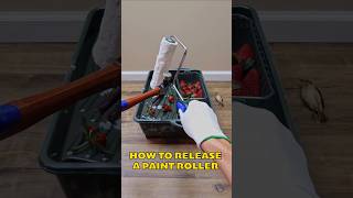 🖌️ HOW TO QUICKLY RELEASE A PAINT ROLLER  🅹🅾🅴 🅹🅴🆃​ asmr diy diyhomerenovation diyhomerepair [upl. by Nauq853]