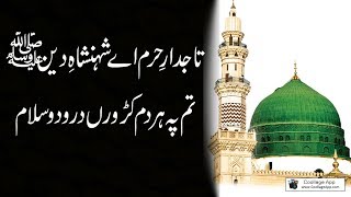 TajdareHaram Ae ShahenshaheDeen  SALAM  Best New Naats 2020 LYRICS Ramzan Shareef 2018 [upl. by Dusza38]