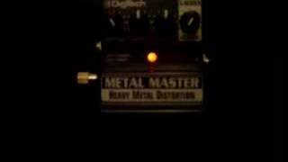 Digitech Metal Master Demo [upl. by Kowalski360]