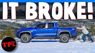 Our BrandNew 2024 Toyota Tacoma Almost Left Us StrandedHeres What Happened [upl. by Caril]