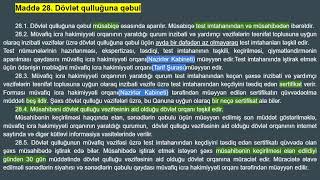 Dövlət Qulluğu QANUNVERİCİLİK Dərs18 Dövlət Qulluğu Haqqında Qanun Dövlət Qulluğuna Qəbul 27  28 [upl. by Irv]