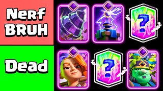 Ranking ALL 20 Card Evolutions in Clash Royale TIER LIST [upl. by Plotkin636]