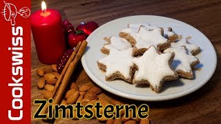 Zimtsterne  Weihnachtsguetzli [upl. by Naed985]