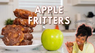 Delicious Apple Fritters  Granny Smith Apples Classic Recipe [upl. by Nayar]