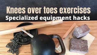 7 equipment hacks for knees over toes exercises [upl. by Acinemod]