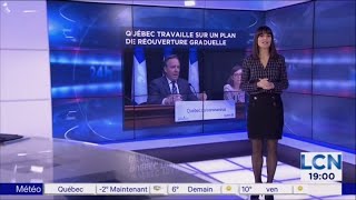 Julie Marcoux Intro à LCN en mars 2020 [upl. by Idrahs521]