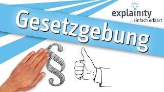 Gesetzgebung einfach erklärt explainity® Erklärvideo [upl. by Nomannic]