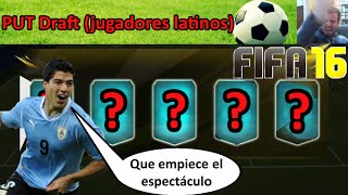 PUT DRAFT FIFA 16  LATINONCHOS  FINAL de otro draft previo  Putada Ultimate Team FIFA 16 Español [upl. by Elka]