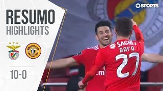 Highlights  Resumo Benfica 100 Nacional Liga 1819 21 [upl. by Leakim]