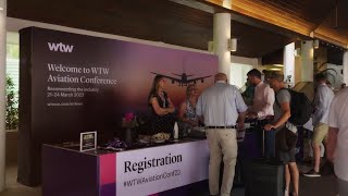 WTW Aviation Conference 2023 — registration opening and evening welcome reception [upl. by Gambrell526]