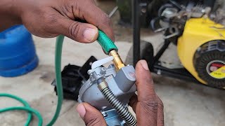 Petrol Gas LPG NG Generator Carburetor Conversion Installation usa youtube nigeria uk tutorial [upl. by Aleel]