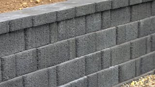 Build a Block Retaining Wall Like a Pro  Mitre 10 Easy As DIY [upl. by Bab]