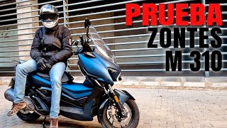 ZONTES M310 🏍 Prueba  Test  Review  Caballero Motorista [upl. by Ydac]