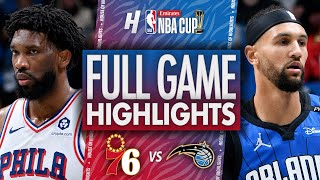 Philadelphia 76ers vs Orlando Magic  Full Game Highlights  November 15 2024 Emirates NBA Cup [upl. by Esertal75]