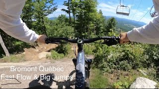 Bromont Mountain Biking  Quebec Canada  Fast Flow amp Big Jumps [upl. by Vullo]