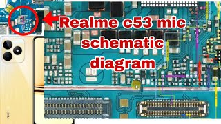 realme c53 mic jumper realme c53 mic not working realme c53 mic change realme c53 mic schematic [upl. by Backer]